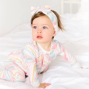 Magnetic Me Twirls & Swirls Coverall and Bow Set